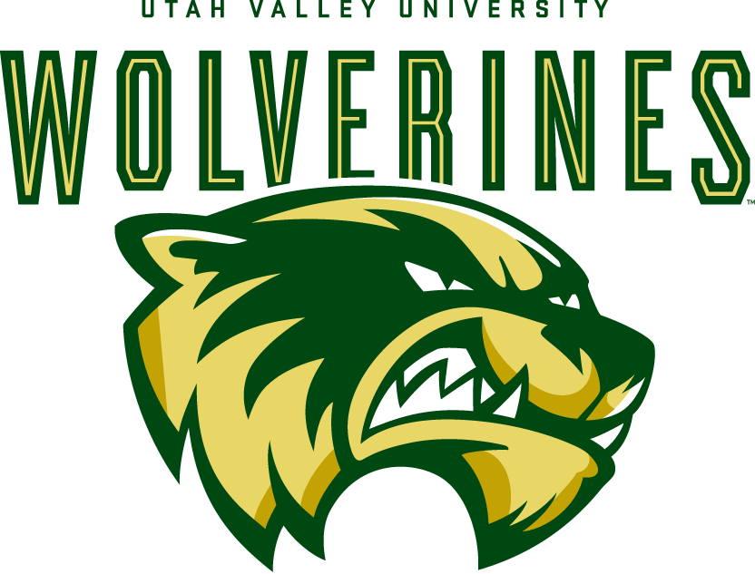 Utah Valley Wolverines 2008-2011 Primary Logo vinyl decal